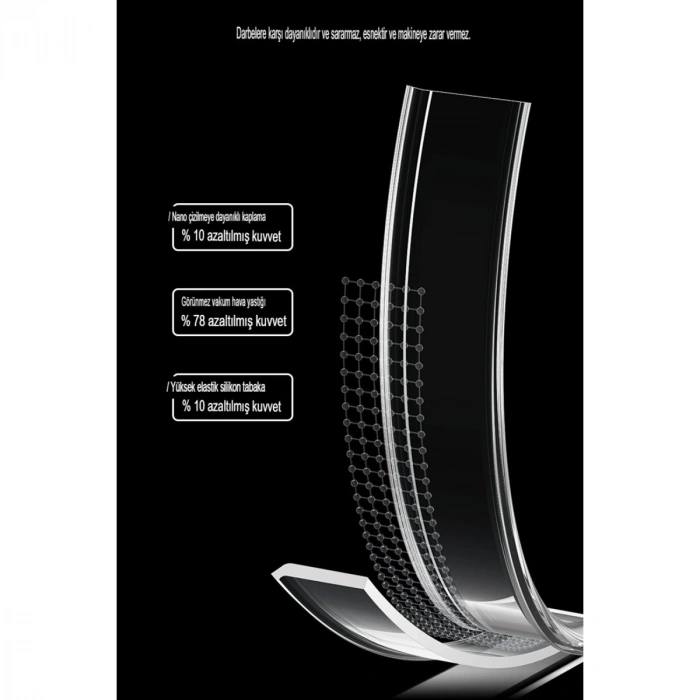 İphone 14 Pro Max Kılıf Tron Şeffaf Magsafe Kapak - Şeffaf