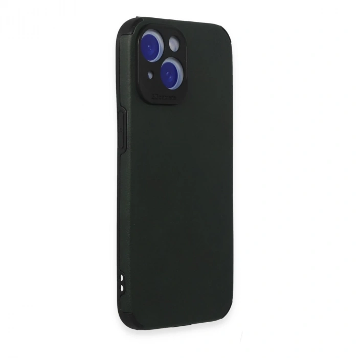 İphone 15 Kılıf Loop Deri Silikon - Yeşil