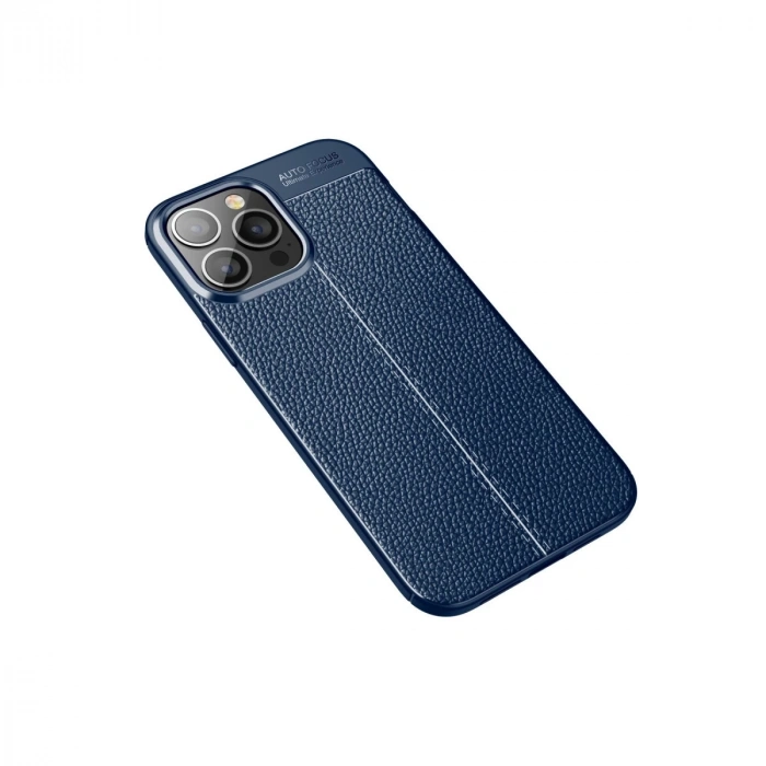 İphone 15 Pro Kılıf Auto Focus Kapak - Lacivert