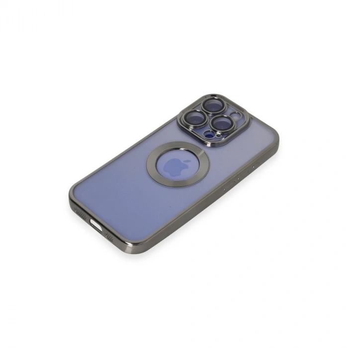 İphone 15 Pro Kılıf Slot Silikon - Titan Gri