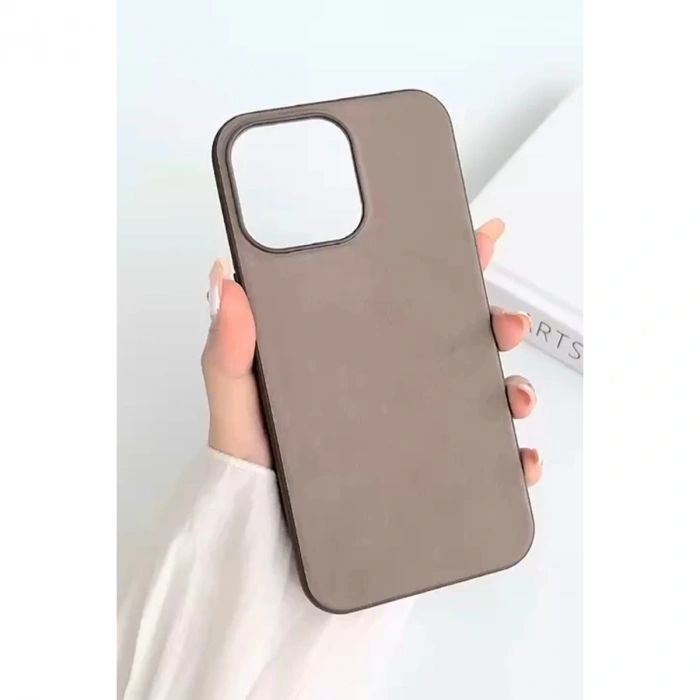 İphone 15 Pro Max Kılıf Karen Magsafe Kapak - Kahverengi