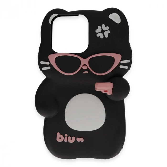 İphone 15 Pro Max Kılıf Poky Karakter Silikon Kapak - Desen 1