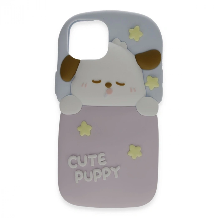 İphone 15 Pro Max Kılıf Poky Karakter Silikon Kapak - Desen 9