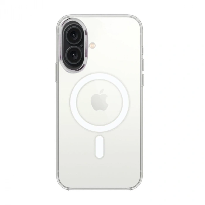 İphone 16 Kılıf Pc Real Magsafe Kapak - Şeffaf
