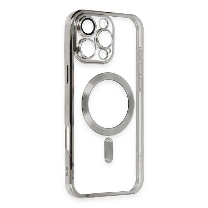 İphone 16 Pro Max Kılıf Kross Magneticsafe Kapak - Titan Gri