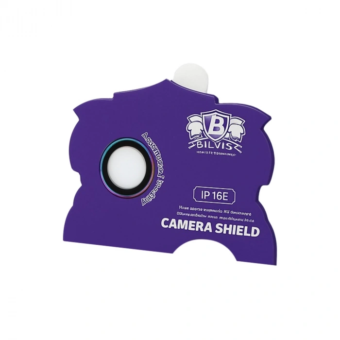 İphone 16e Bilvis Titan Kamera Lens - Rainbow