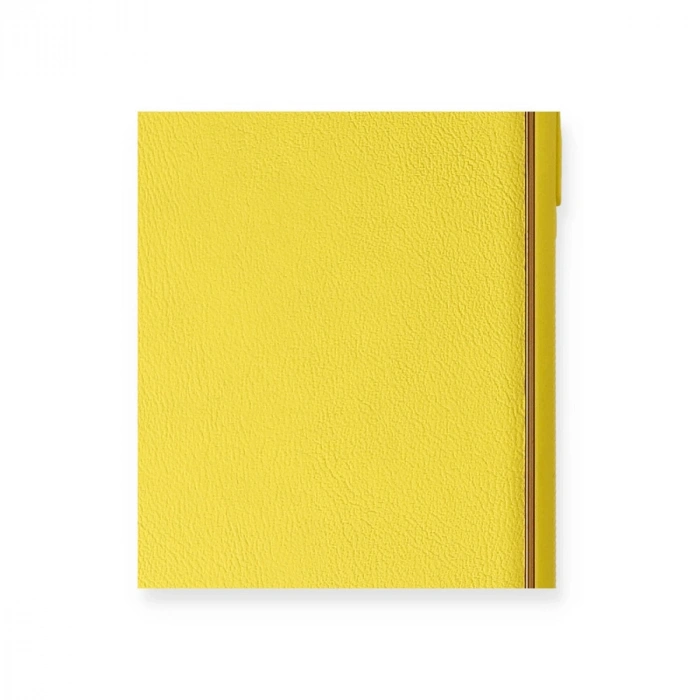 İphone 7 Kılıf Coco Deri Silikon Kapak - Sarı