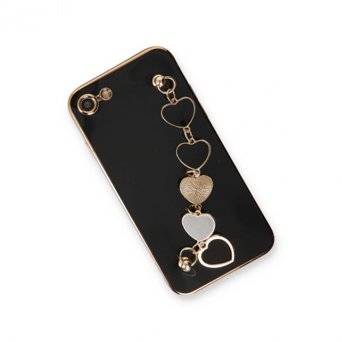 İphone 7 Kılıf Esila Silikon - Siyah