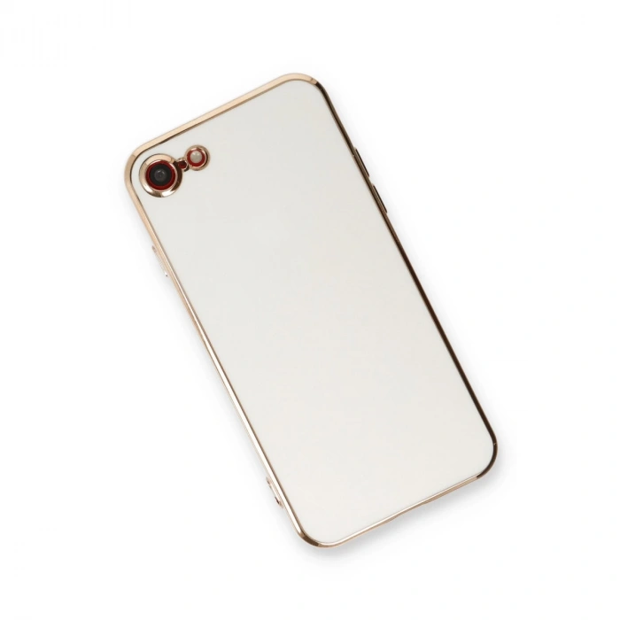 İphone 7 Kılıf Volet Silikon - Beyaz