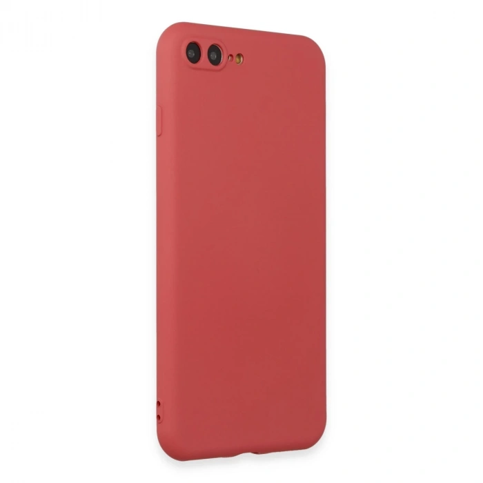 İphone 7 Plus Kılıf First Silikon - Kiremit