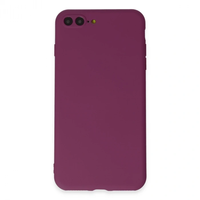 İphone 7 Plus Kılıf First Silikon - Mürdüm