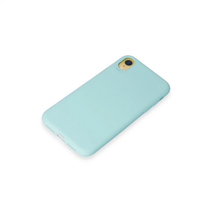 İphone Xr Kılıf First Silikon - Turkuaz