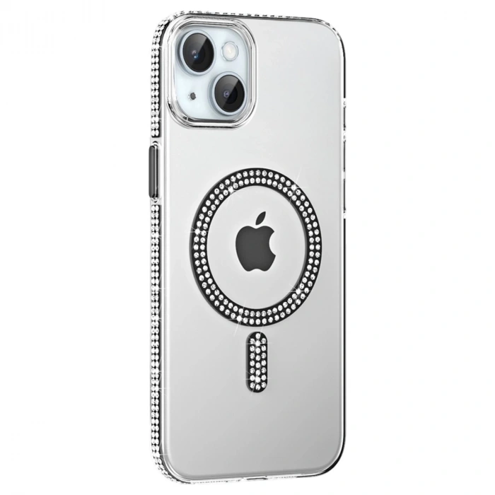 Joko Apple İphone 14 Move Taşlı Magsafe Kapak - Siyah