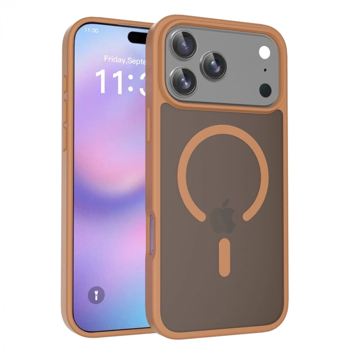 Joko Apple İphone 17 Pro Jota Magsafe Kapak - Çöl Titanyum