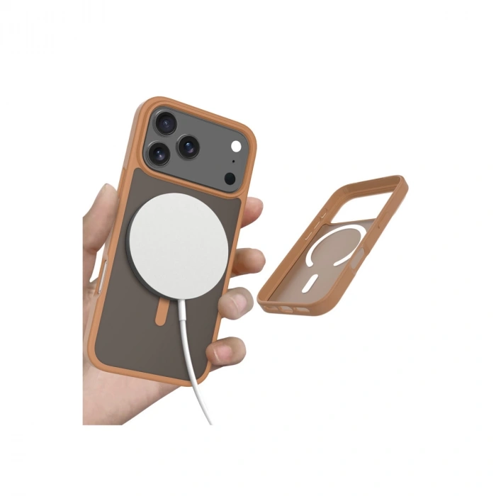 Joko Apple İphone 17 Pro Jota Magsafe Kapak - Çöl Titanyum