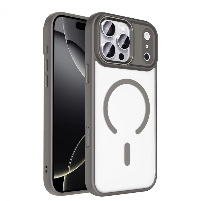 Joko Apple İphone 17 Pro Max Terea Magsafe Kapak - Gri