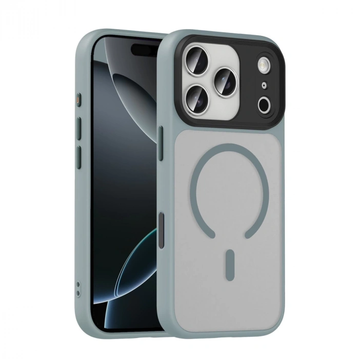 Joko Apple İphone 17 Pro Megane Magsafe Kapak - Titan Gri