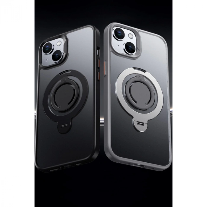 Joko İphone 12 Avatar 360 Dönen Magsafe Kapak - Siyah