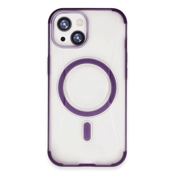 Joko İphone 14 Hilton Magsafe Kapak - Derin Mor