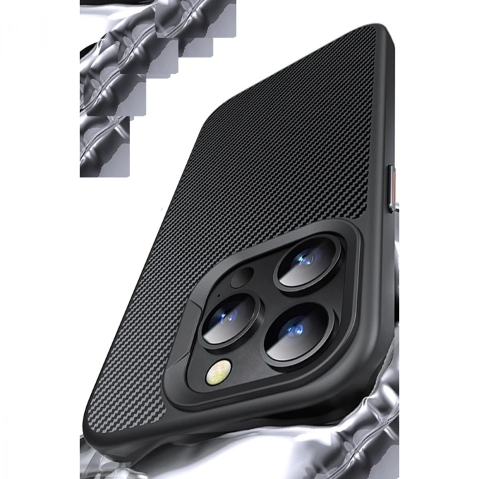 Joko İphone 14 Pro Dart Karbon Magsafe Kapak - Siyah