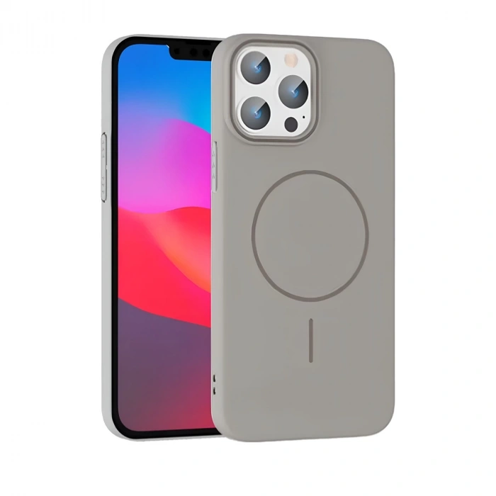 Joko İphone 14 Pro Max Broş Magsafe Kapak - Titan Gri