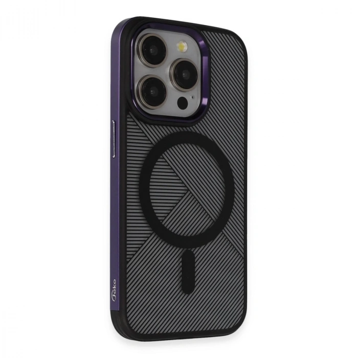 Joko İphone 14 Pro Vito Magsafe Kapak - Derin Mor
