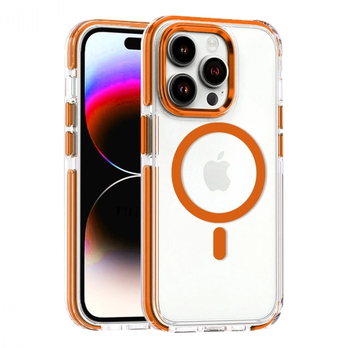 Joko İphone 15 Pro Max Bella Magsafe Kapak - Turuncu