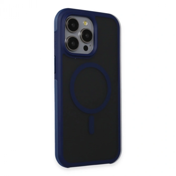 Joko İphone 15 Pro Max Toras Airbag Magsafe Kapak - Lacivert