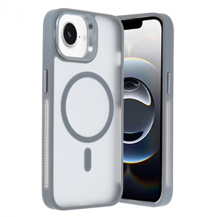 Joko İphone 16e Flet Lens Magsafe Kapak - Gri