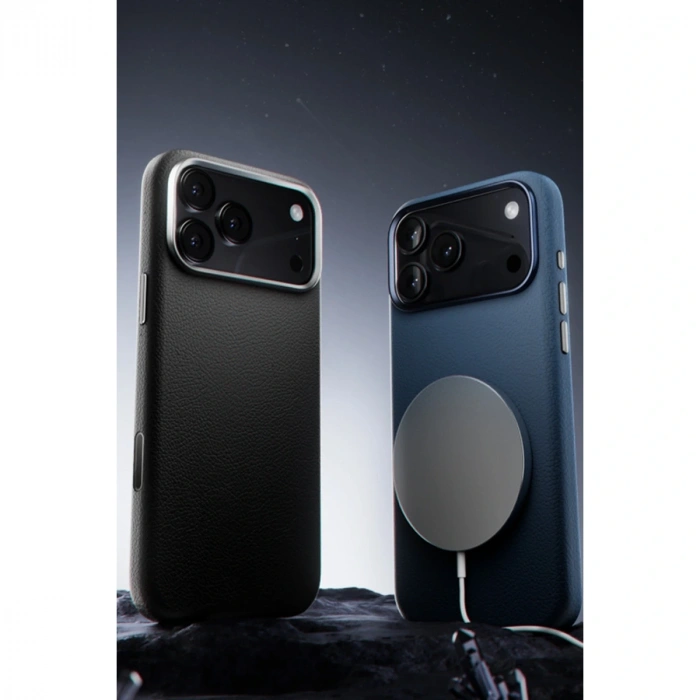 Joko İphone 17 Pro Max Wonder Deri Magsafe Kapak - Turuncu