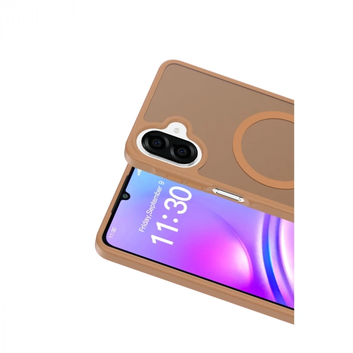 Joko Samsung Galaxy A07 Jota Magsafe Kapak - Çöl Titanyum