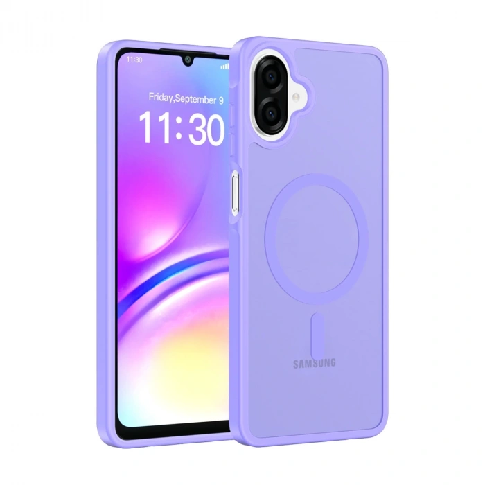 Joko Samsung Galaxy A07 Jota Magsafe Kapak - Lila