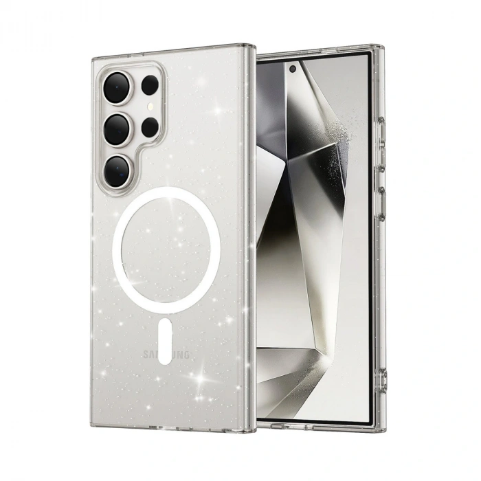 Joko Samsung Galaxy S23 Ultra Kılıf  Magsafe Kapak - Şeffaf