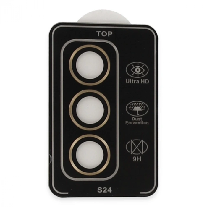 Joko Samsung Galaxy S24 Pvd Metal Kamera Lens - Gold