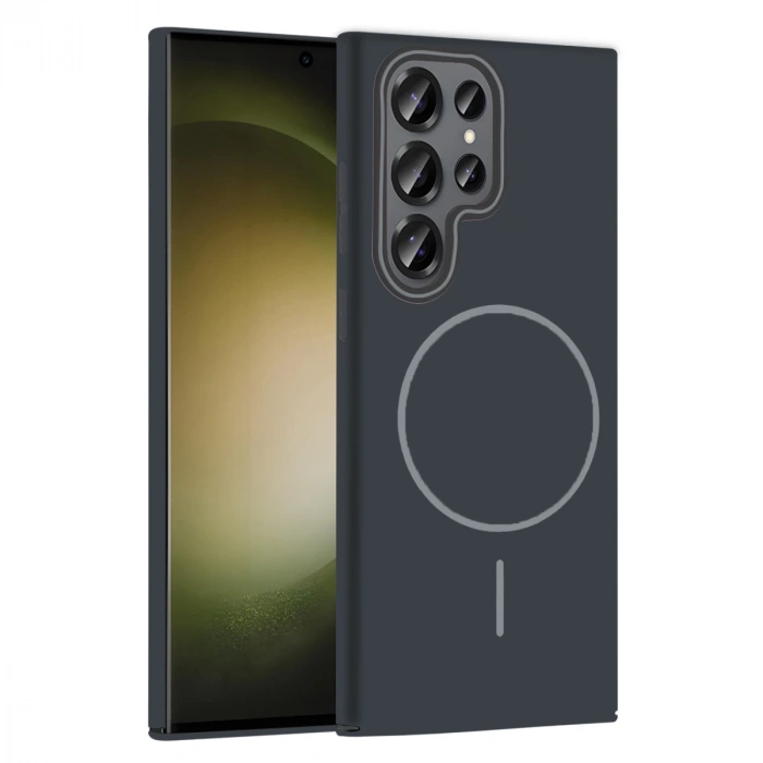 Joko Samsung Galaxy S24 Ultra Broş Magsafe Kapak - Füme