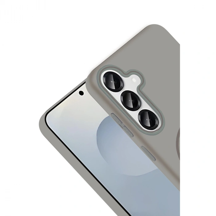 Joko Samsung Galaxy S25 Broş Magsafe Kapak - Füme