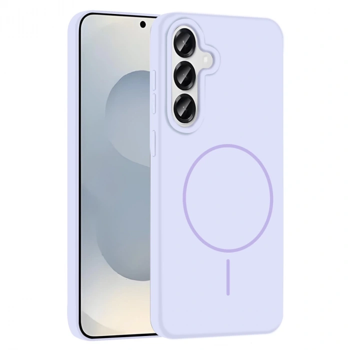 Joko Samsung Galaxy S25 Kılıf Jully Magsafe Kapak - Lila