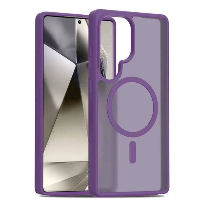 Joko Samsung Galaxy S25 Ultra Jota Magsafe Kapak - Derin Mor