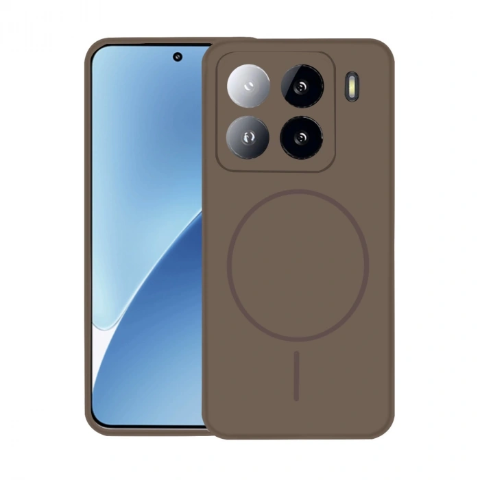 Joko Xiaomi Mi 15 Kılıf Jully Magsafe Kapak - Kahverengi