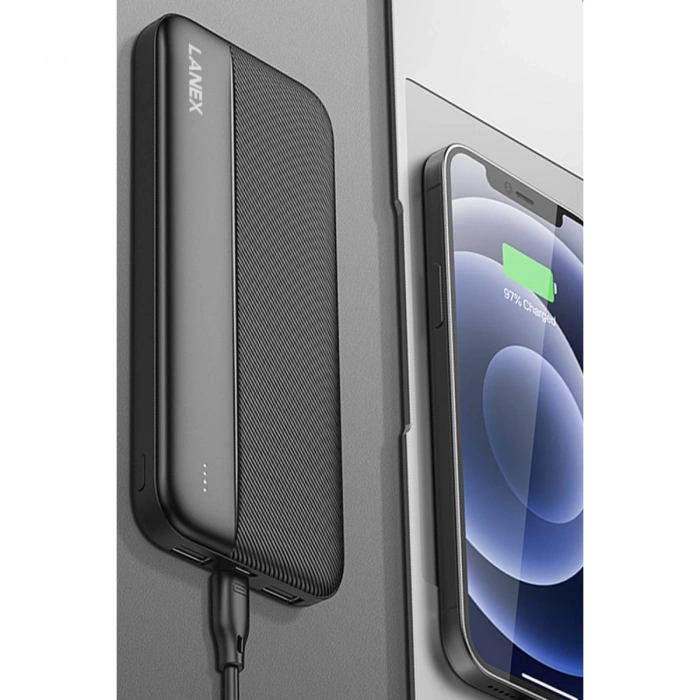 Lanex Lp01 10.000 Mah 22.5w Pd Hızlı Şarj Powerbank - Siyah