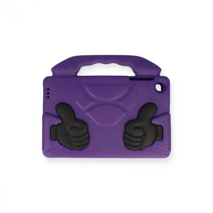 Lenovo Tab M10 Tb328fu Kılıf Like Stantlı Tablet Silikon - Mor