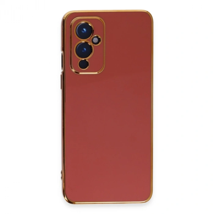 One Plus 9 Kılıf Volet Silikon - Kırmızı