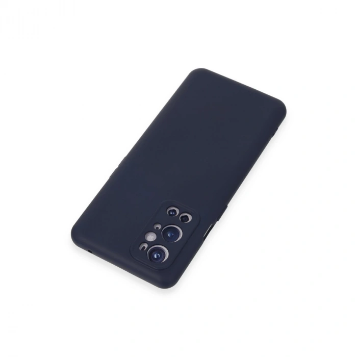 One Plus 9 Pro Kılıf Nano İçi Kadife Silikon - Lacivert