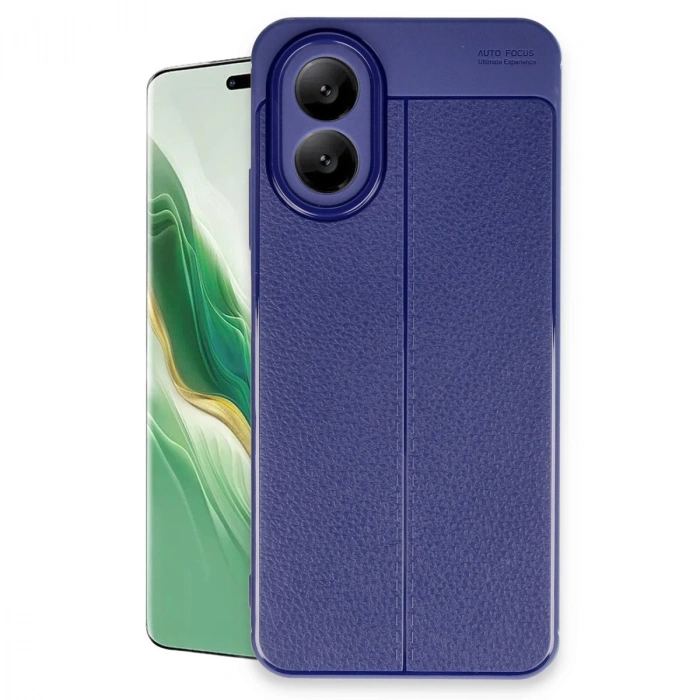 Oppo A38 Kılıf Auto Focus Kapak - Lacivert