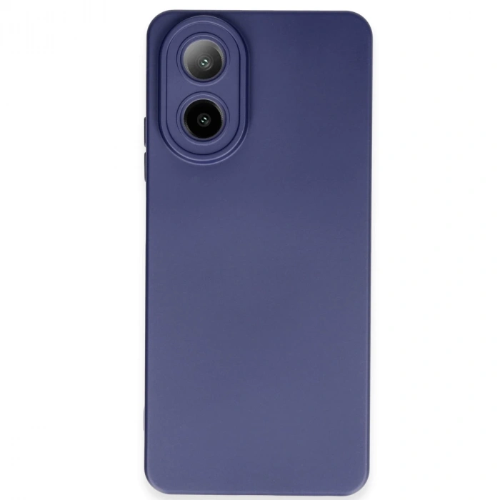 Oppo A38 Kılıf Nano İçi Kadife Silikon - Lacivert