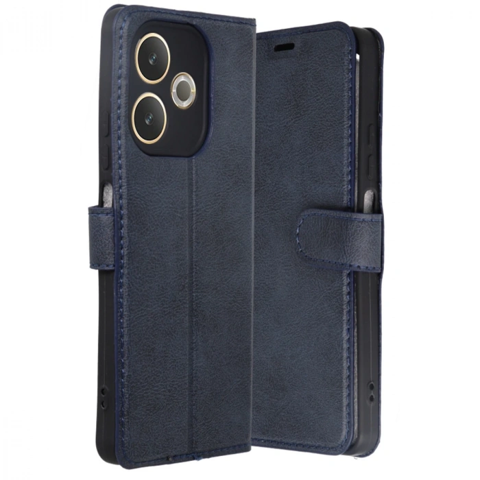 Oppo A5 Pro 4g Trend S Plus Kapaklı Kılıf - Lacivert