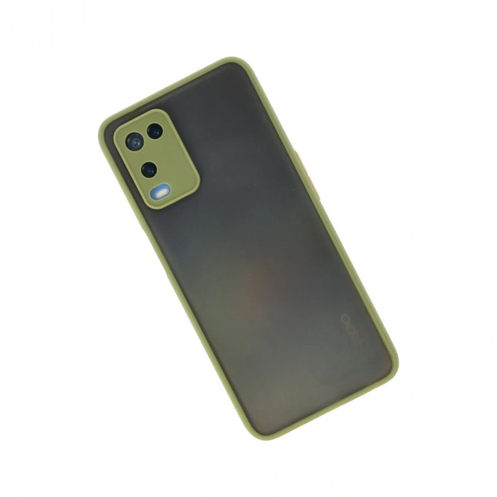 Oppo A54 4g Kılıf Montreal Silikon Kapak - Açık Yeşil