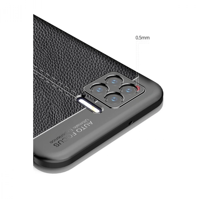 Oppo A73 Kılıf Auto Focus Kapak - Kırmızı