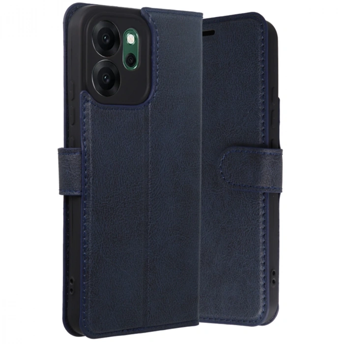 Oppo Reno 14f Trend S Plus Kapaklı Kılıf - Lacivert