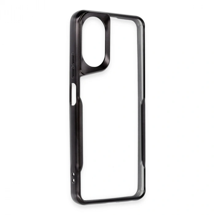 Realme 12 Lite Kılıf Boyi Silikon Kapak - Siyah